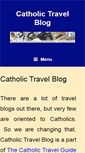 Mobile Screenshot of catholictravelblog.com
